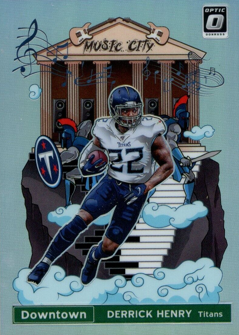 Derrick Henry 2020 Optic Downtown card